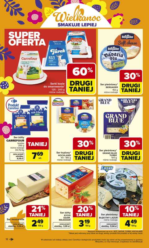 Carrefour - gazetka promocyjna Gazetka Carrefour od poniedziałku od poniedziałku 23.03 do niedzieli 29.03 - strona 24