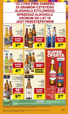 Carrefour - gazetka promocyjna Gazetka Carrefour od poniedziałku od poniedziałku 23.03 do niedzieli 29.03 - strona 47