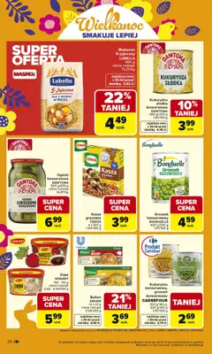 Carrefour - gazetka promocyjna Gazetka Carrefour od poniedziałku od poniedziałku 23.03 do niedzieli 29.03 - strona 34