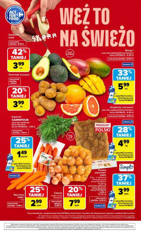 Carrefour - gazetka promocyjna Gazetka Weź to na świeżo od poniedziałku 23.03 do niedzieli 29.03 - strona 6