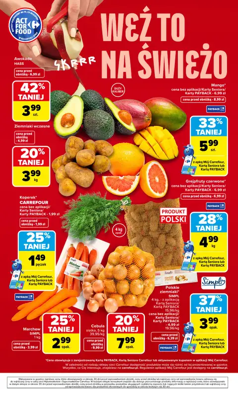 Carrefour - gazetka promocyjna Gazetka Weź to na świeżo od poniedziałku 23.03 do niedzieli 29.03 - strona 6
