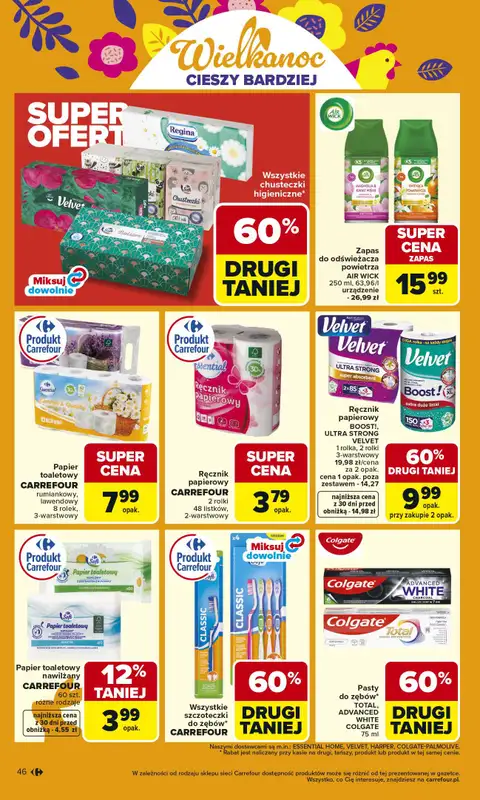 Carrefour Market - gazetka promocyjna Gazetka Carrefour Market od poniedziałku od poniedziałku 23.03 do niedzieli 29.03 - strona 52