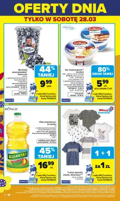 Carrefour Market - gazetka promocyjna Gazetka Carrefour Market od poniedziałku od poniedziałku 23.03 do niedzieli 29.03 - strona 6