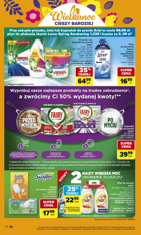 Carrefour Market - gazetka promocyjna Gazetka Carrefour Market od poniedziałku od poniedziałku 23.03 do niedzieli 29.03 - strona 50