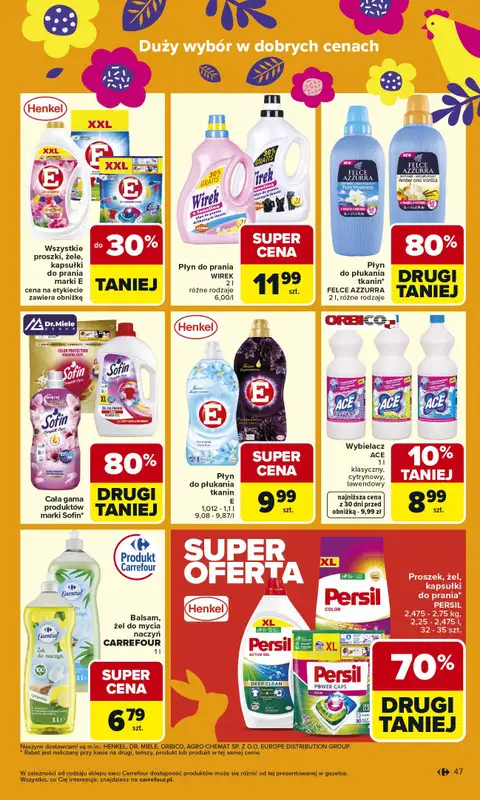 Carrefour Market - gazetka promocyjna Gazetka Carrefour Market od poniedziałku od poniedziałku 23.03 do niedzieli 29.03 - strona 53