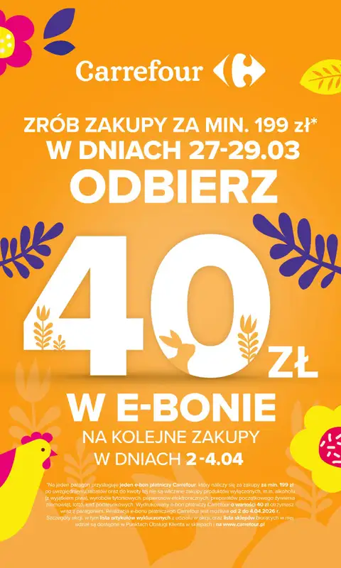 Carrefour Market - gazetka promocyjna Gazetka Carrefour Market od poniedziałku od poniedziałku 23.03 do niedzieli 29.03 - strona 55