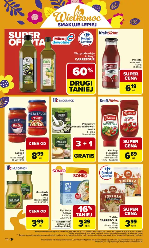Carrefour Market - gazetka promocyjna Gazetka Carrefour Market od poniedziałku od poniedziałku 23.03 do niedzieli 29.03 - strona 32