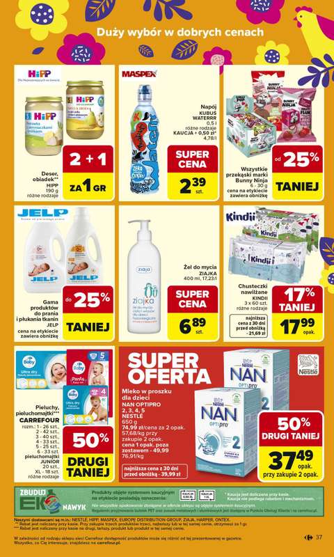 Carrefour Market - gazetka promocyjna Gazetka Carrefour Market od poniedziałku od poniedziałku 23.03 do niedzieli 29.03 - strona 43