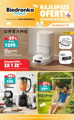 Biedronka Home - gazetka promocyjna Najlepsze oferty od soboty 21.03 do środy 29.04