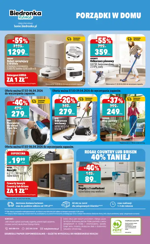 Biedronka Home - gazetka promocyjna Najlepsze oferty od soboty 21.03 do środy 29.04 - strona 6