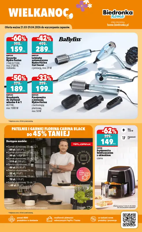 Biedronka Home - gazetka promocyjna Najlepsze oferty od soboty 21.03 do środy 29.04 - strona 3