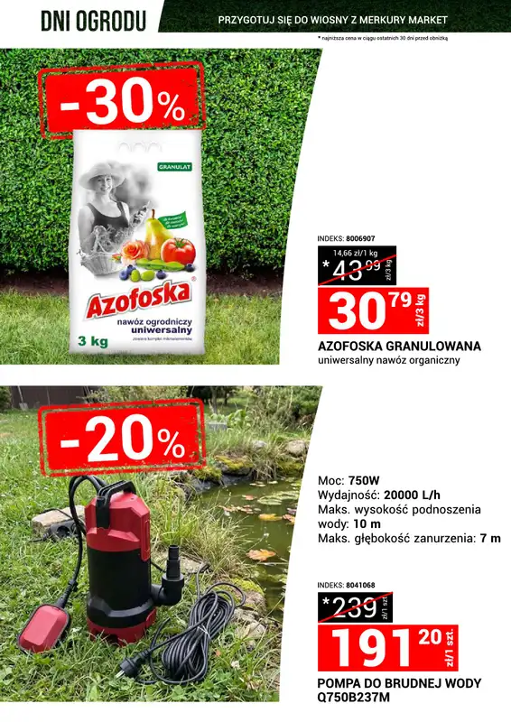 Merkury Market - gazetka promocyjna Dni Ogrodu od soboty 21.03 do niedzieli 29.03 - strona 9