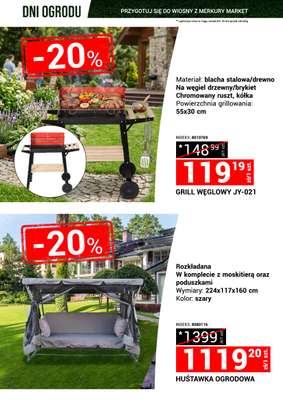 Merkury Market - gazetka promocyjna Dni Ogrodu od soboty 21.03 do niedzieli 29.03 - strona 12