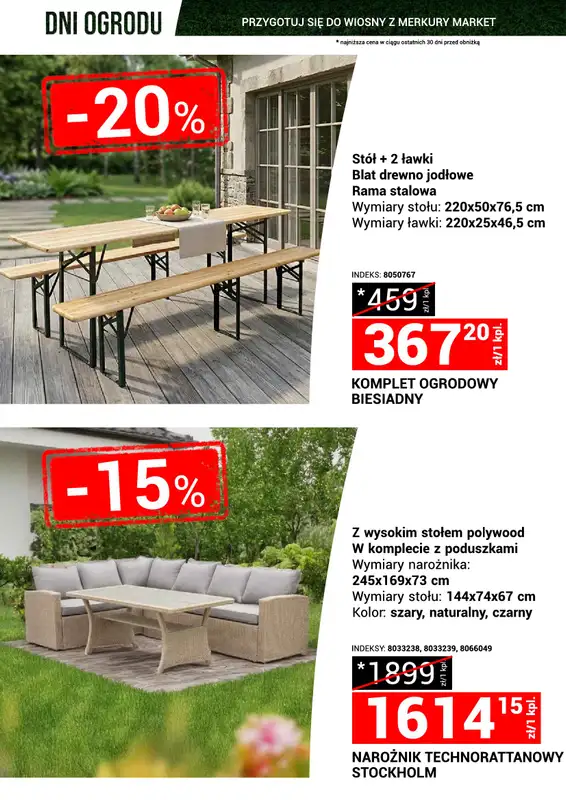 Merkury Market - gazetka promocyjna Dni Ogrodu od soboty 21.03 do niedzieli 29.03 - strona 16