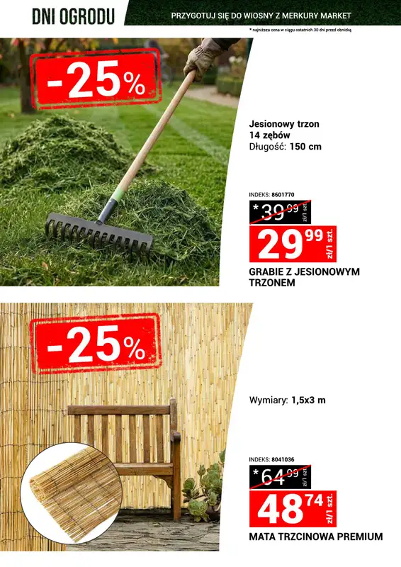 Merkury Market - gazetka promocyjna Dni Ogrodu od soboty 21.03 do niedzieli 29.03 - strona 5