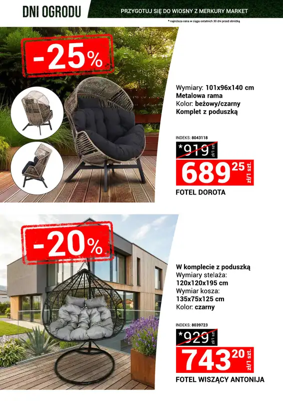 Merkury Market - gazetka promocyjna Dni Ogrodu od soboty 21.03 do niedzieli 29.03 - strona 15