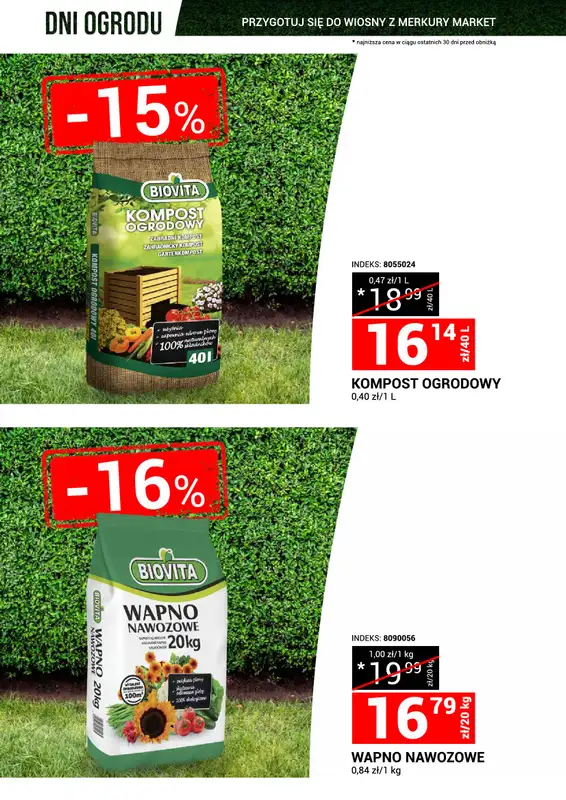 Merkury Market - gazetka promocyjna Dni Ogrodu od soboty 21.03 do niedzieli 29.03 - strona 8