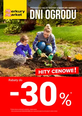Merkury Market - gazetka promocyjna Dni Ogrodu od soboty 21.03 do niedzieli 29.03