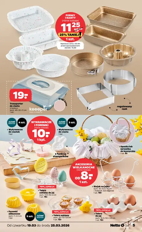 Netto - gazetka promocyjna Gazetka od czwartku 19.03 do środy 25.03 - strona 5