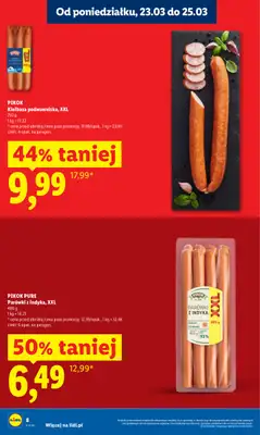 Lidl - gazetka promocyjna Oferta od poniedziałku od poniedziałku 23.03 do środy 25.03 - strona 8