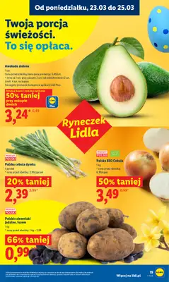 Lidl - gazetka promocyjna Oferta od poniedziałku od poniedziałku 23.03 do środy 25.03 - strona 19