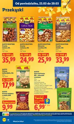 Lidl - gazetka promocyjna Oferta od poniedziałku od poniedziałku 23.03 do środy 25.03 - strona 46