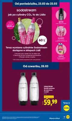 Lidl - gazetka promocyjna Oferta od poniedziałku od poniedziałku 23.03 do środy 25.03 - strona 17