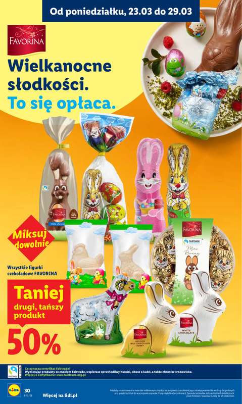 Lidl - gazetka promocyjna Oferta od poniedziałku od poniedziałku 23.03 do środy 25.03 - strona 30