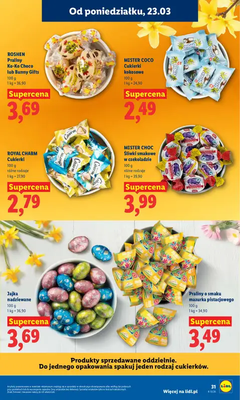 Lidl - gazetka promocyjna Oferta od poniedziałku od poniedziałku 23.03 do środy 25.03 - strona 31