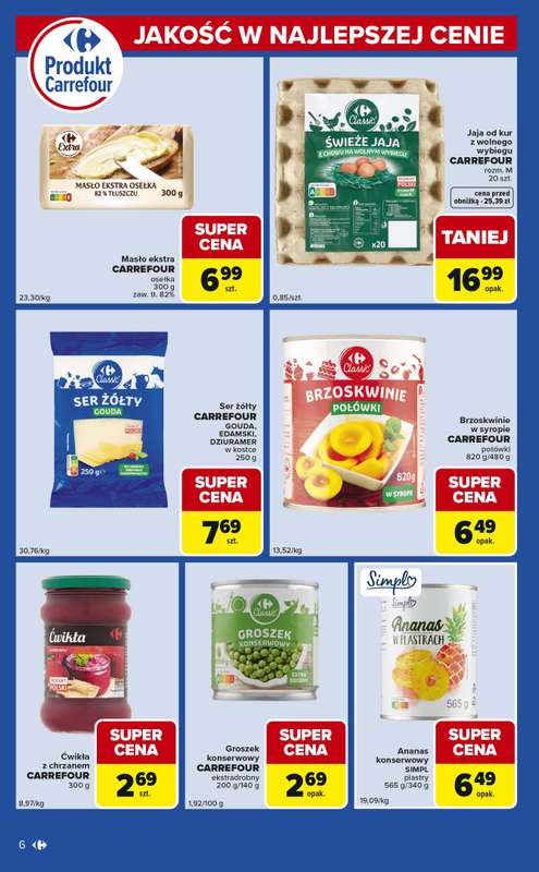 Carrefour Express - gazetka promocyjna Gazetka Express od wtorku 24.03 do poniedziałku 30.03 - strona 6