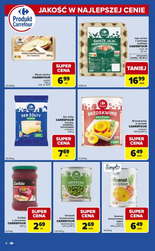 Carrefour Express - gazetka promocyjna Gazetka Express od wtorku 24.03 do poniedziałku 30.03 - strona 6