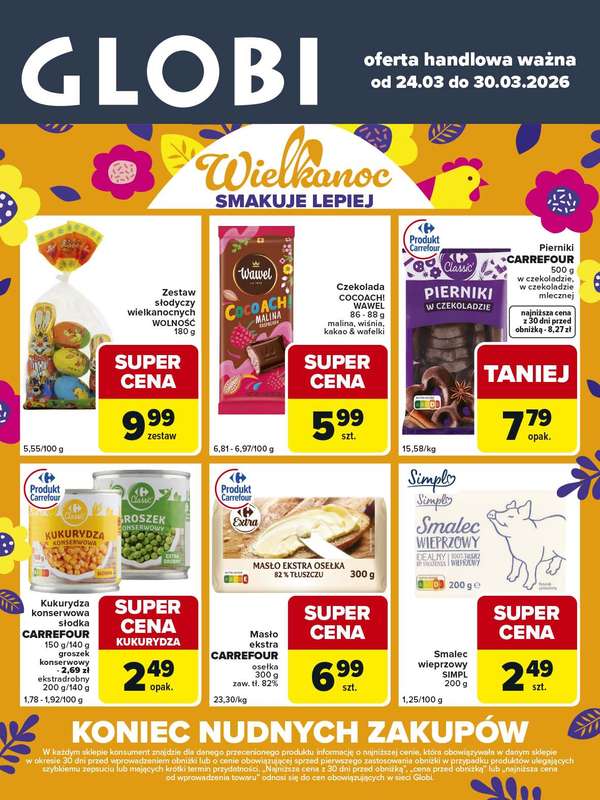 Globi - gazetka promocyjna Gazetka Globi od wtorku 24.03 do poniedziałku 30.03 - strona 2