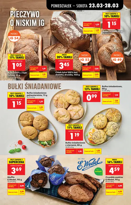 Biedronka - gazetka promocyjna Od poniedziałku od poniedziałku 23.03 do niedzieli 29.03 - strona 47