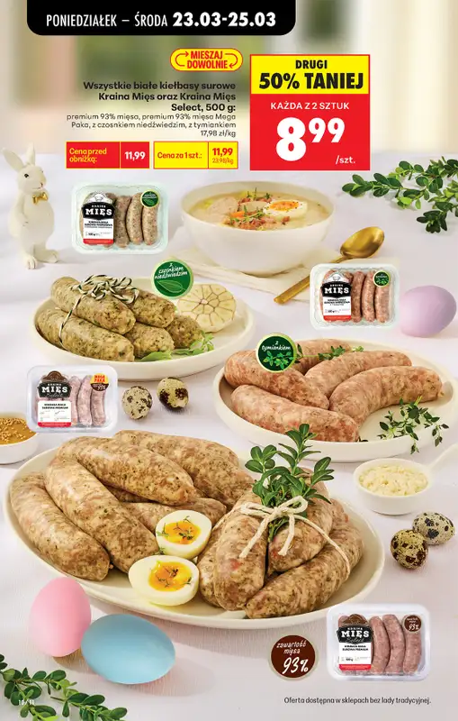 Biedronka - gazetka promocyjna Od poniedziałku od poniedziałku 23.03 do niedzieli 29.03 - strona 12