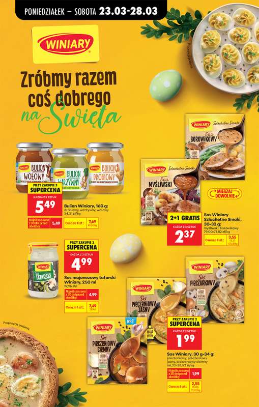 Biedronka - gazetka promocyjna Od poniedziałku od poniedziałku 23.03 do niedzieli 29.03 - strona 56