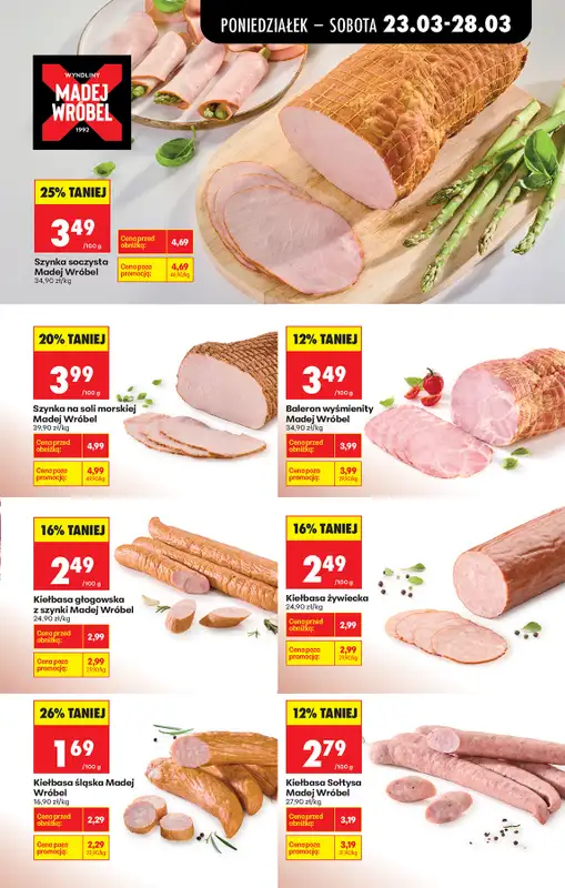 Biedronka - gazetka promocyjna Od poniedziałku, Z ladą tradycyjną od poniedziałku 23.03 do niedzieli 29.03 - strona 37