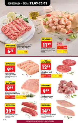 Biedronka - gazetka promocyjna Od poniedziałku, Z ladą tradycyjną od poniedziałku 23.03 do niedzieli 29.03 - strona 38