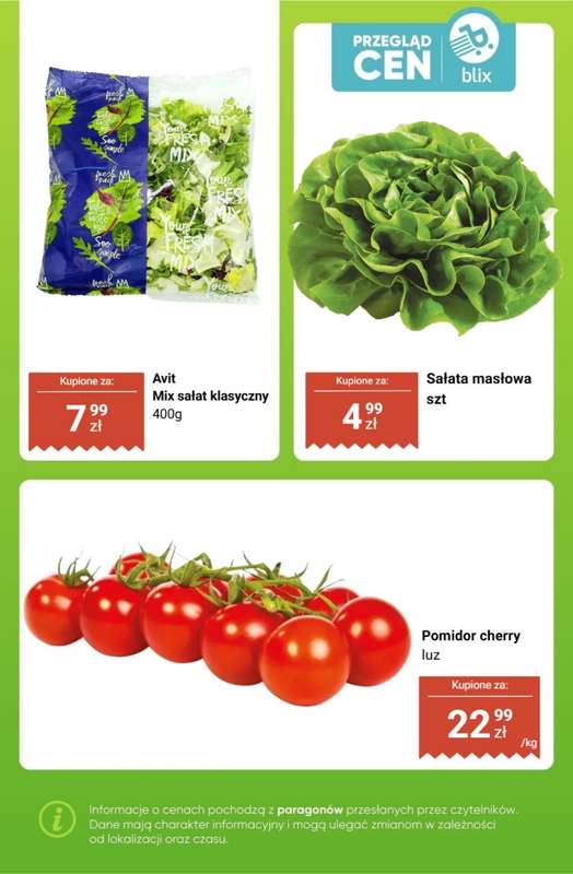 Dino - gazetka promocyjna Owoce i warzywa - przegląd cen i ciekawostki od poniedziałku 23.03 do niedzieli 29.03 - strona 9