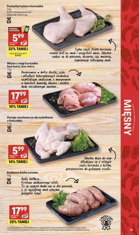 Delikatesy Centrum - gazetka promocyjna Gazetka  do środy 01.04 - strona 15