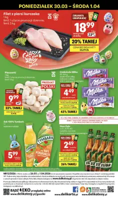 Delikatesy Centrum - gazetka promocyjna Gazetka  do środy 01.04 - strona 40