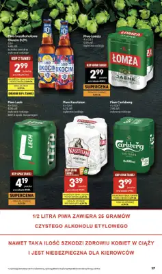 Delikatesy Centrum - gazetka promocyjna Gazetka  do środy 01.04 - strona 37