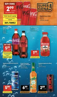 Delikatesy Centrum - gazetka promocyjna Gazetka  do środy 01.04 - strona 34