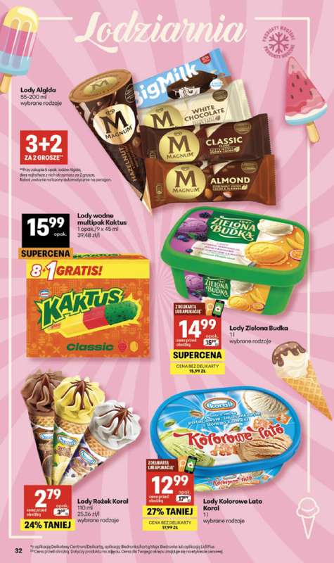 Delikatesy Centrum - gazetka promocyjna Gazetka  do środy 01.04 - strona 32