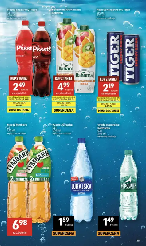 Delikatesy Centrum - gazetka promocyjna Gazetka  do środy 01.04 - strona 35