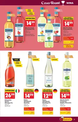 Biedronka - gazetka promocyjna Czas na toast od poniedziałku 23.03 do soboty 04.04 - strona 23