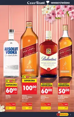 Biedronka - gazetka promocyjna Czas na toast od poniedziałku 23.03 do soboty 04.04 - strona 3