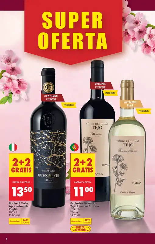 Biedronka - gazetka promocyjna Czas na toast od poniedziałku 23.03 do soboty 04.04 - strona 4