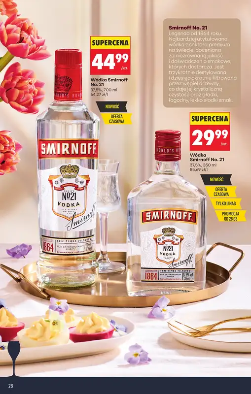 Biedronka - gazetka promocyjna Czas na toast od poniedziałku 23.03 do soboty 04.04 - strona 30