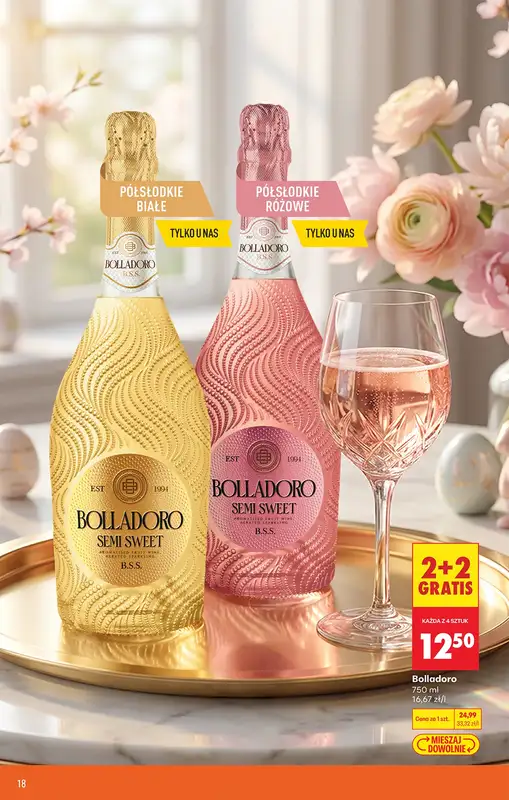 Biedronka - gazetka promocyjna Czas na toast od poniedziałku 23.03 do soboty 04.04 - strona 20