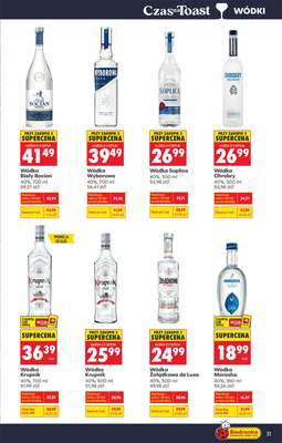 Biedronka - gazetka promocyjna Czas na toast od poniedziałku 23.03 do soboty 04.04 - strona 33